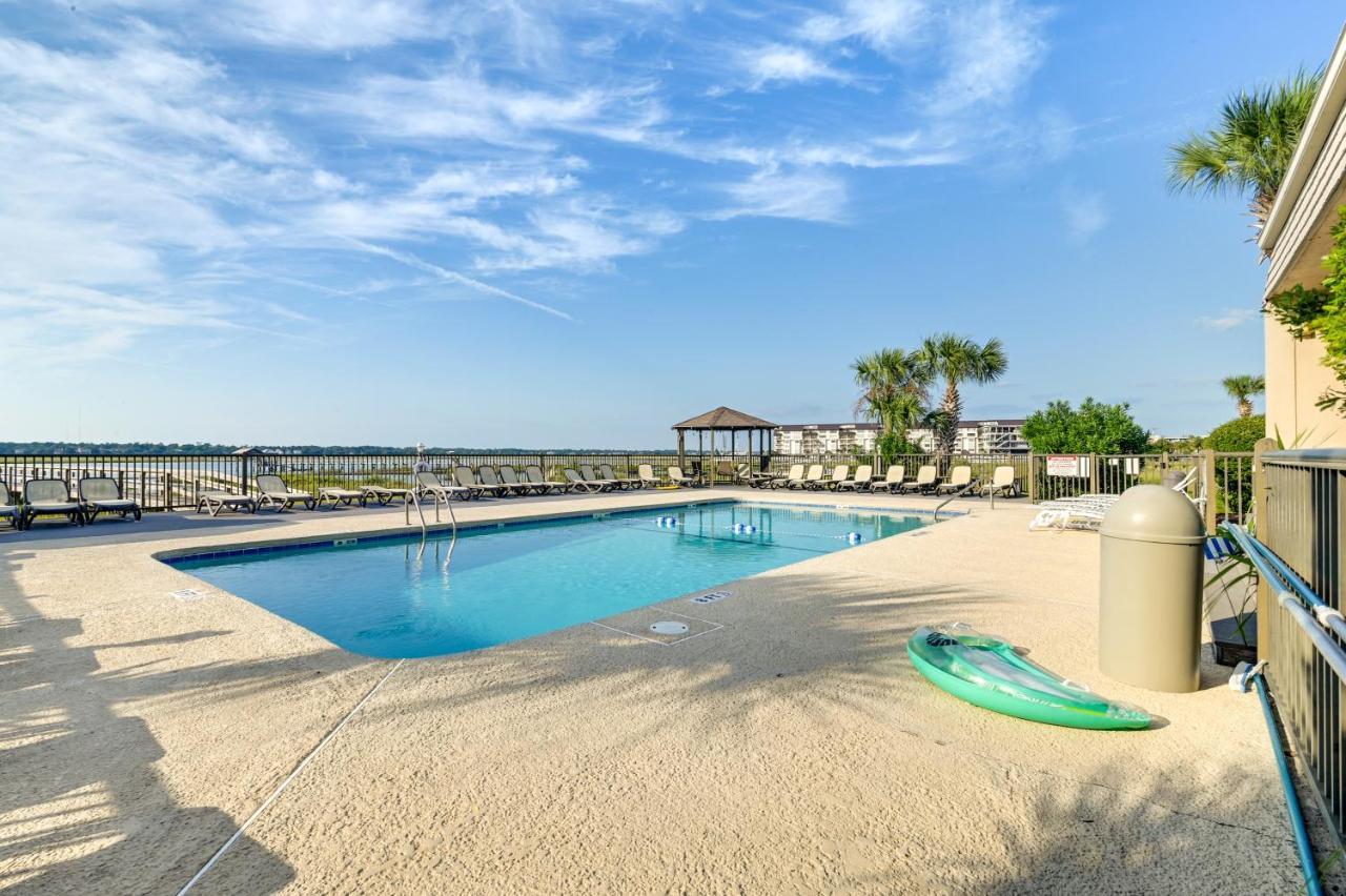 Coastal Murrells Inlet Condo With Balcony! Миртъл Бийч Екстериор снимка